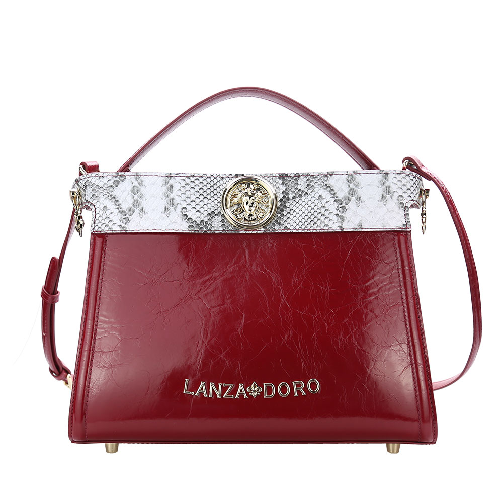 TÚI XÁCH GOLDEN PYTHON LANZADORO BELLEZZA ITALIA